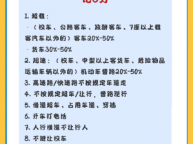 科目一记住这些,考试稳稳一把过!